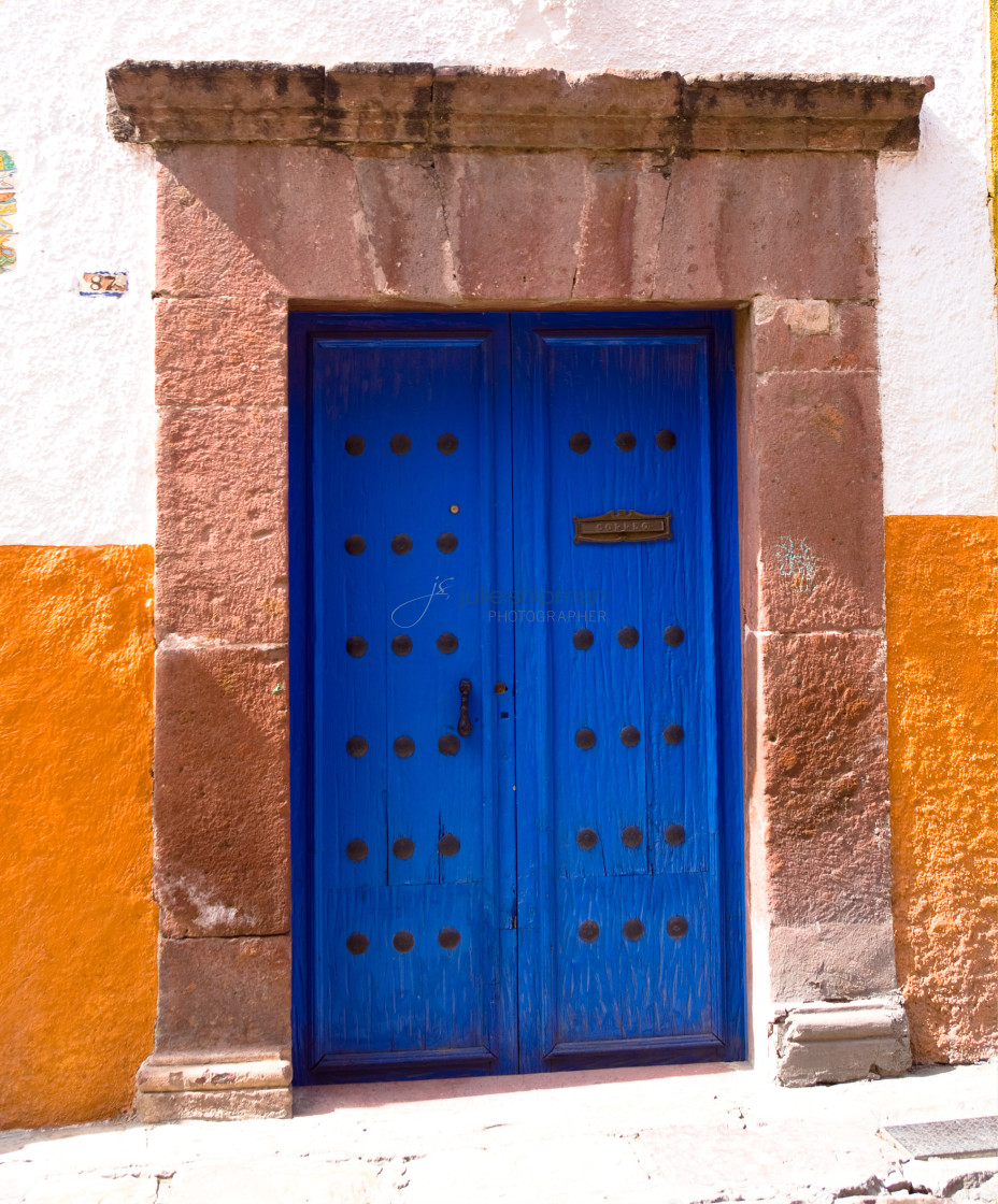 "Mexican Door" stock image