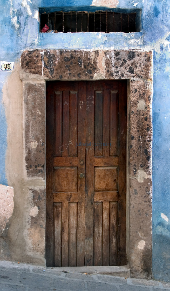 "Mexican Door" stock image