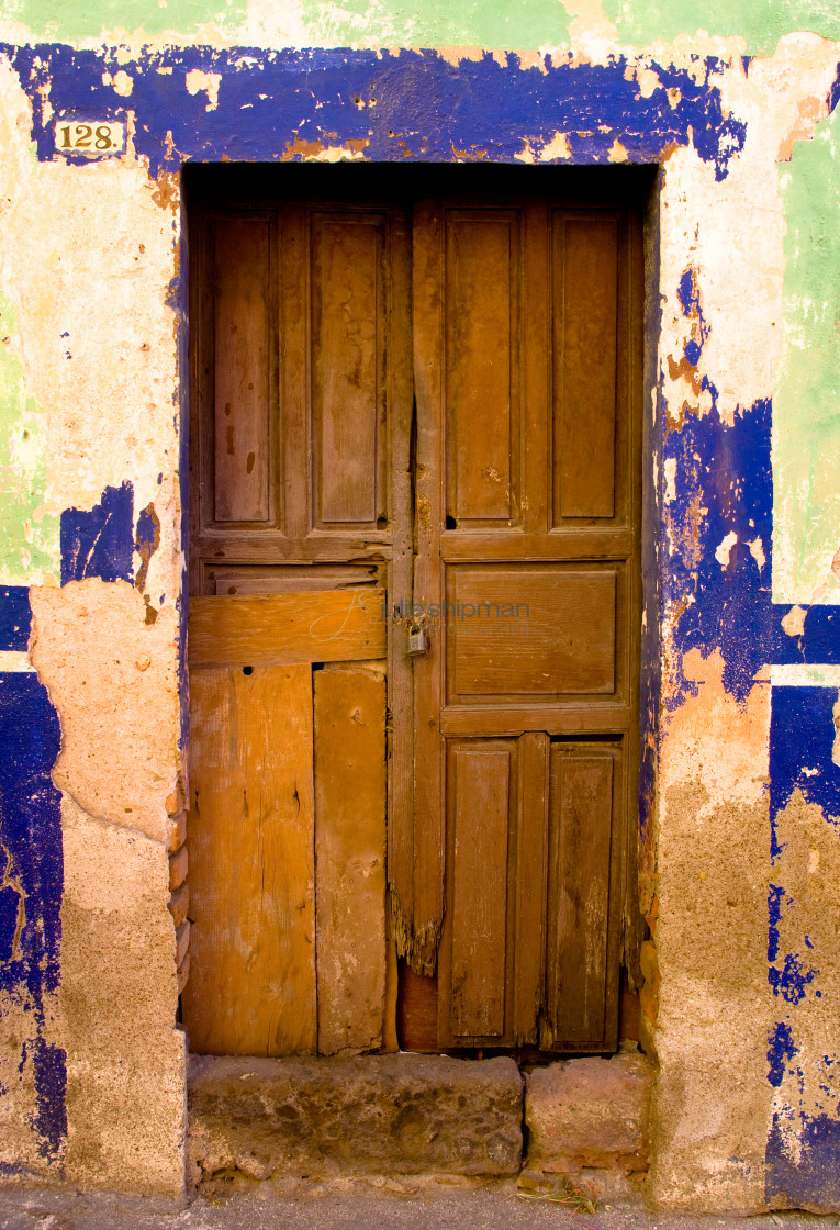 "Mexican Door" stock image