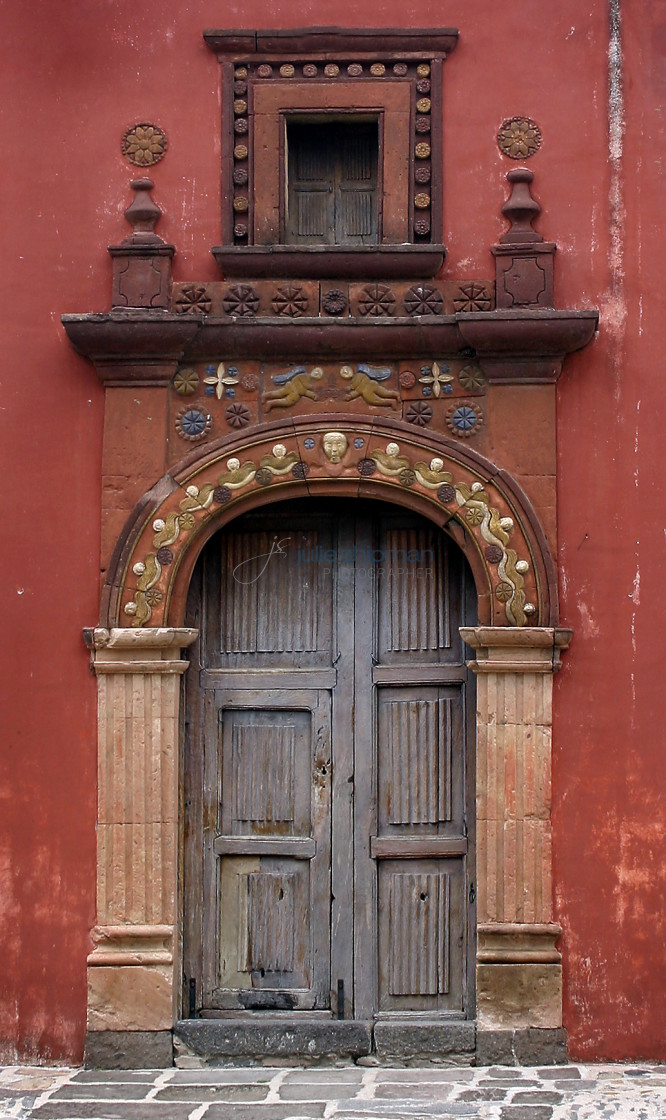 "Mexican Door" stock image