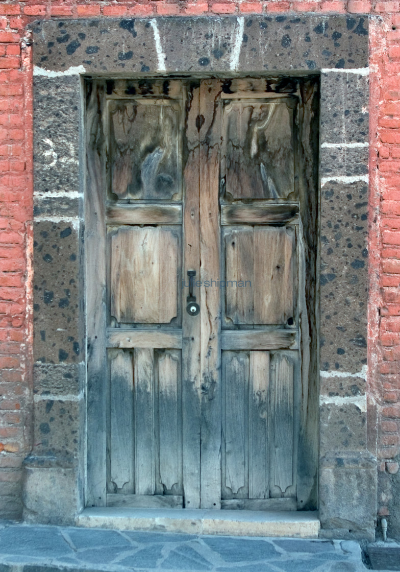 "Mexican Door" stock image