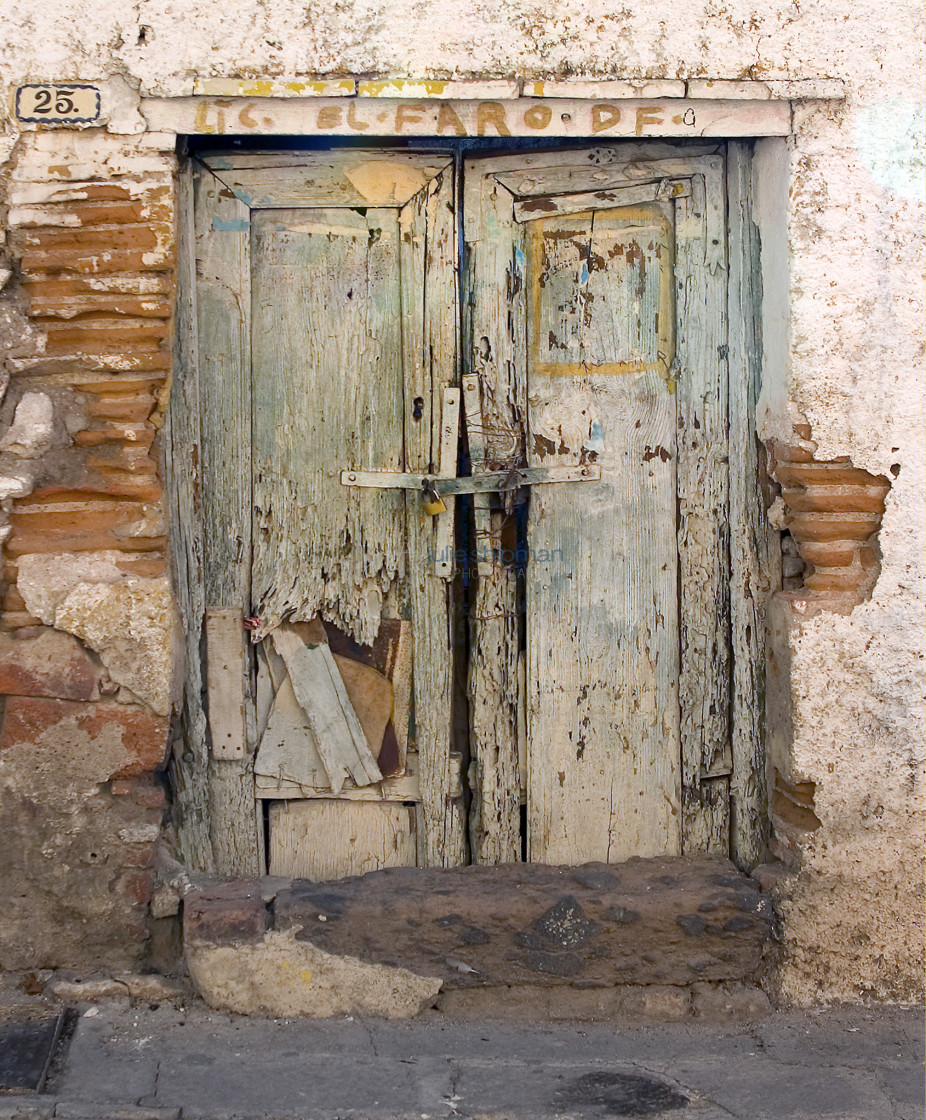 "Mexican Door" stock image