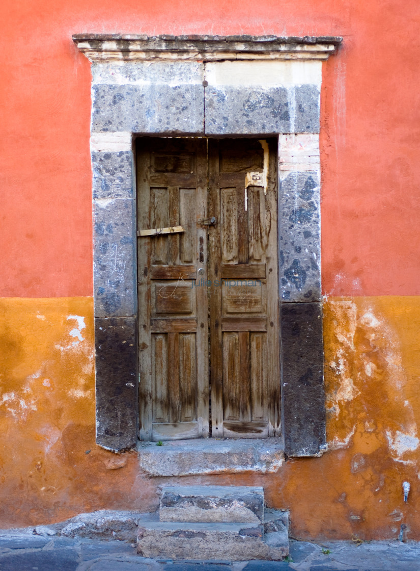 "Mexican Door" stock image