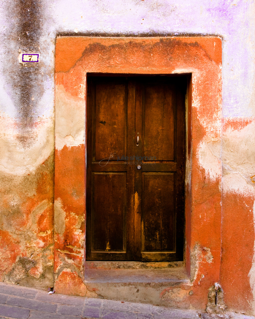 "Mexican Door" stock image