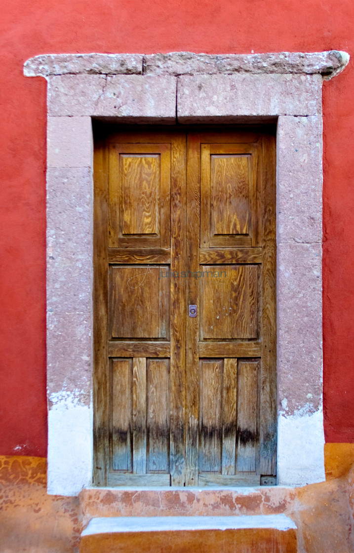 "Mexican Door" stock image