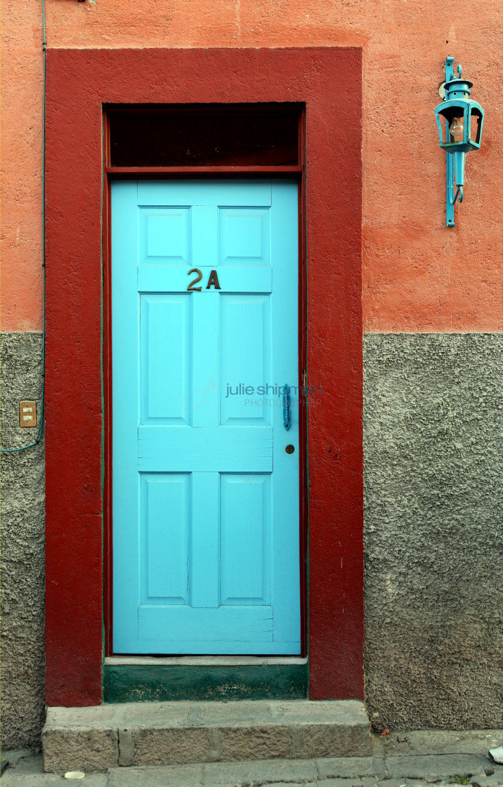 "Mexican Door" stock image