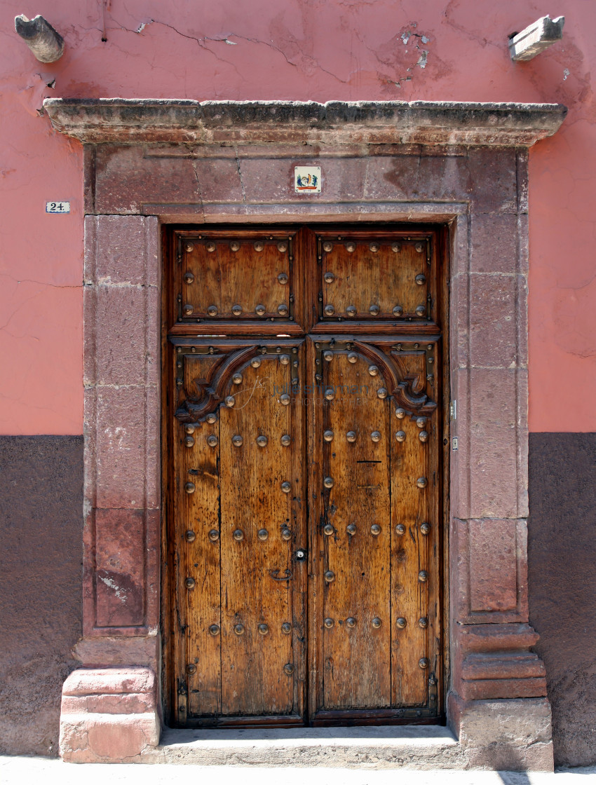 "Mexican Door" stock image