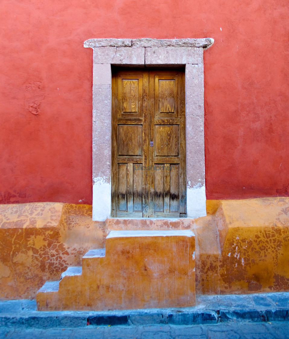 "Mexican Door" stock image