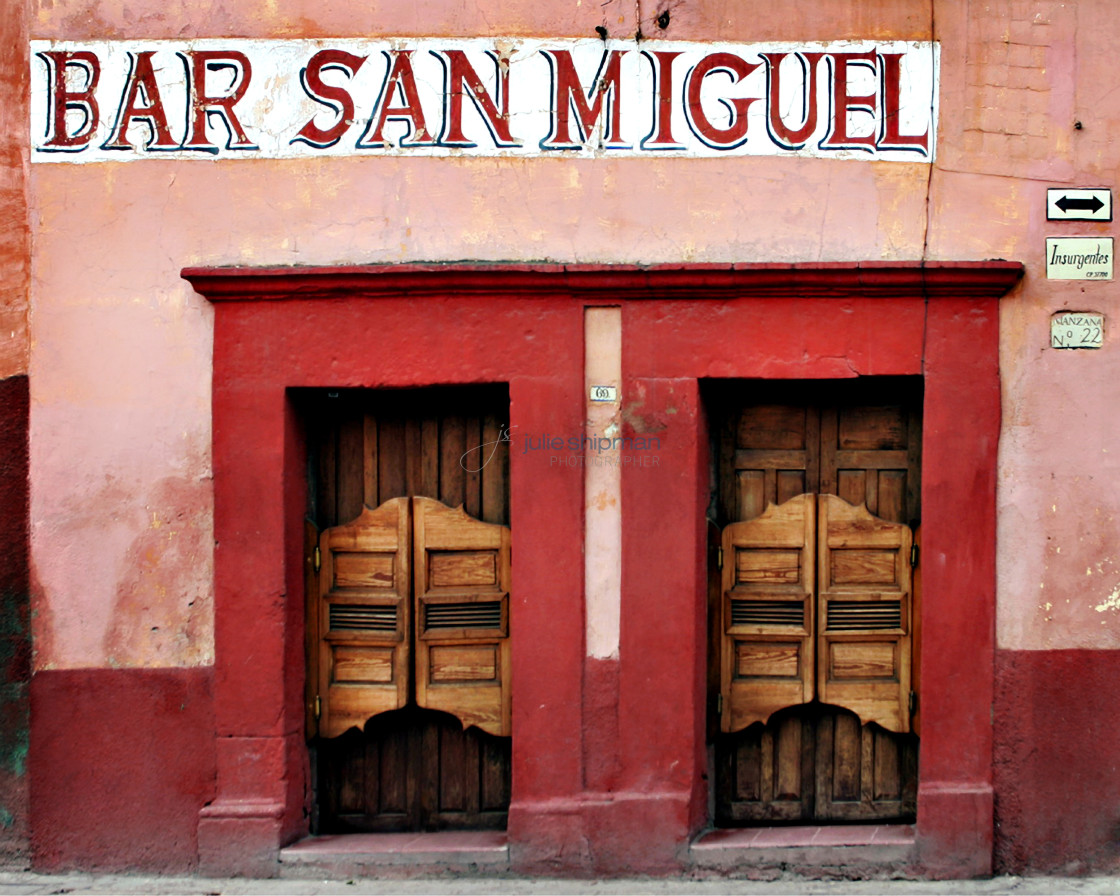 "Mexican Door" stock image