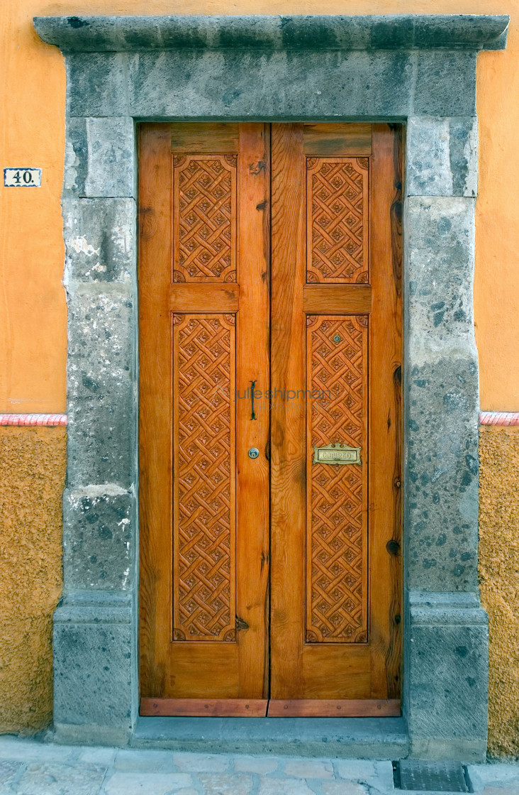 "Mexican Door" stock image