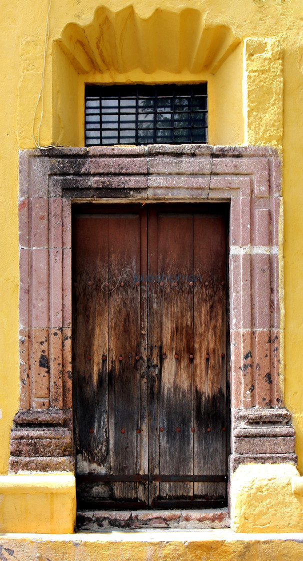 "Mexican Door" stock image