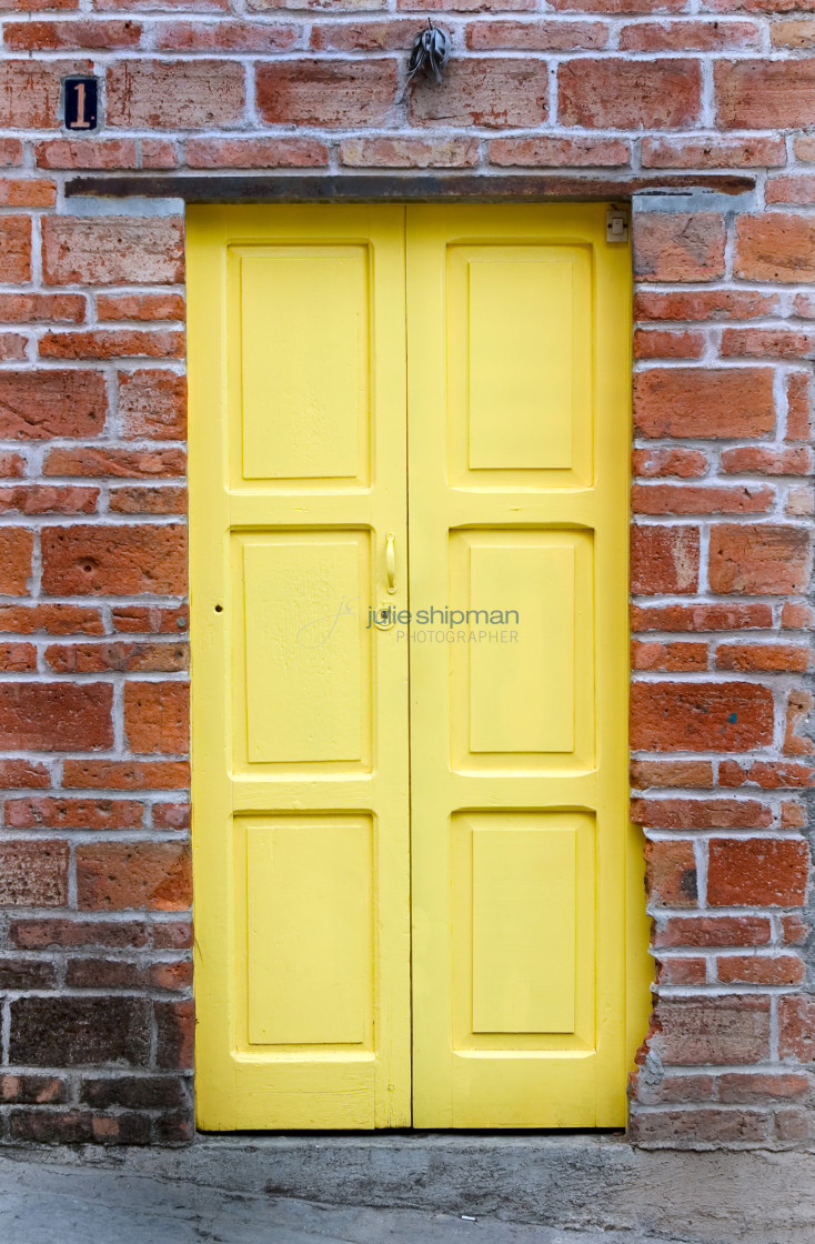 "Mexican Door" stock image