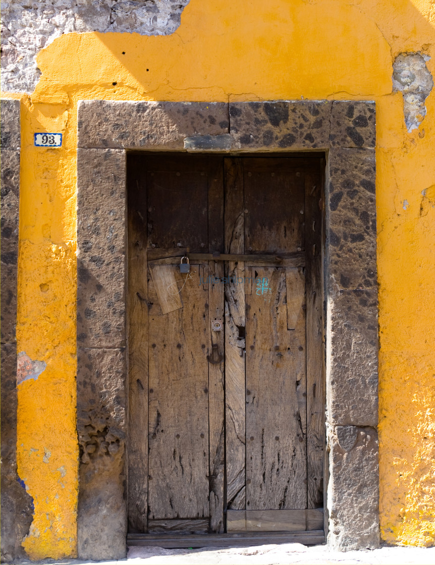 "Mexican Door" stock image