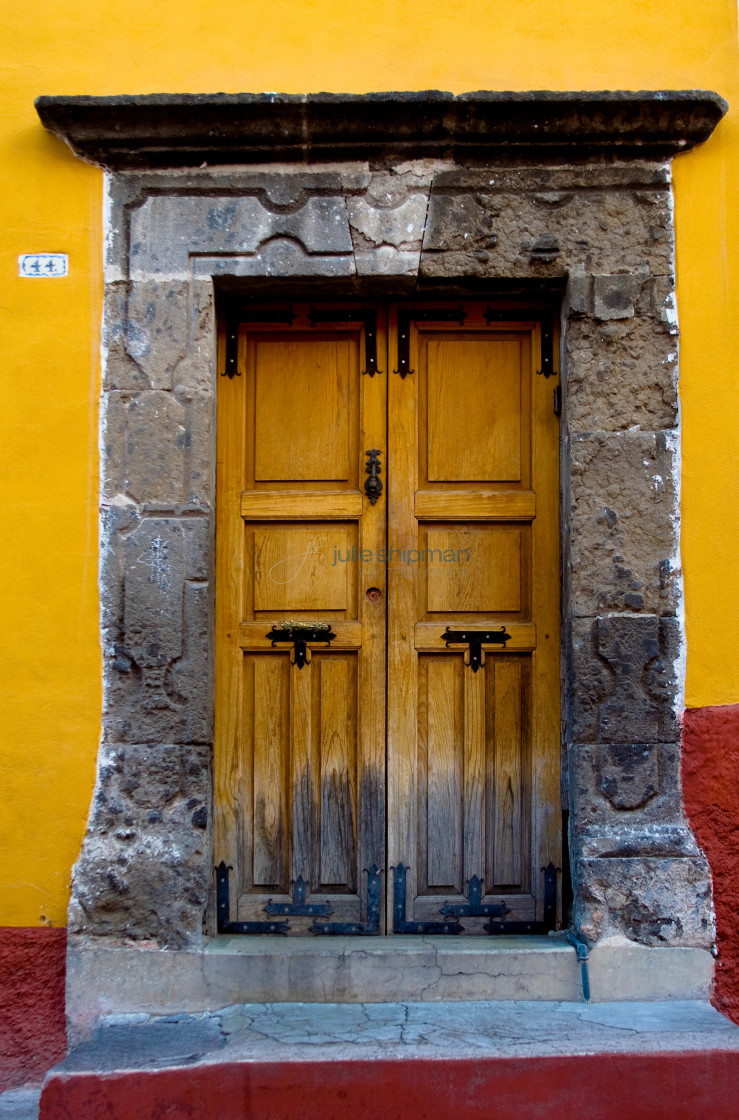 "Mexican Door" stock image