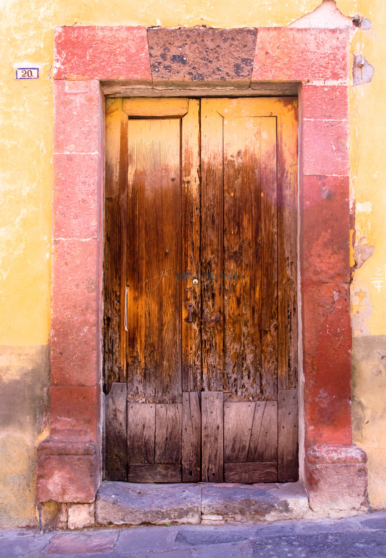 "Mexican Door" stock image