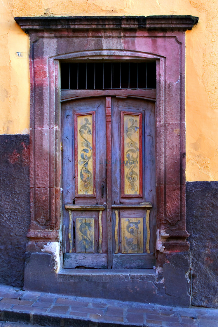 "Mexican Door" stock image