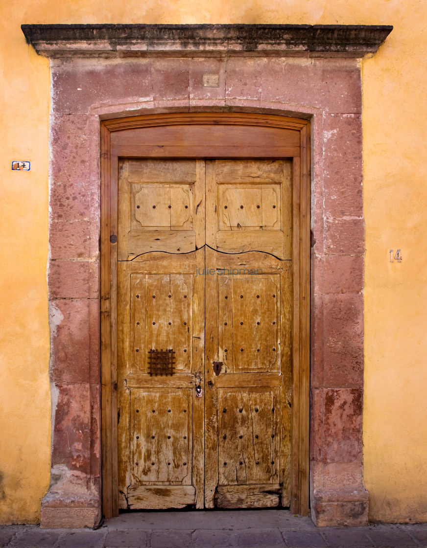 "Mexican Door" stock image