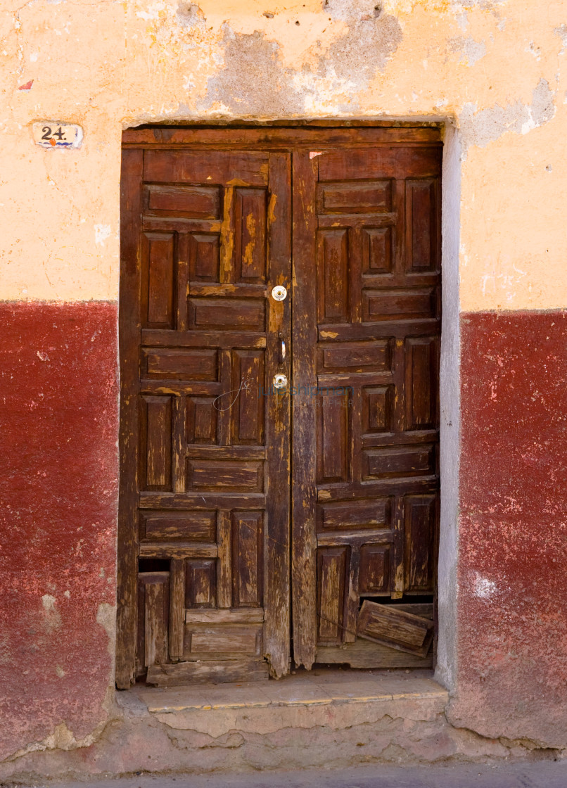 "Mexican Door" stock image