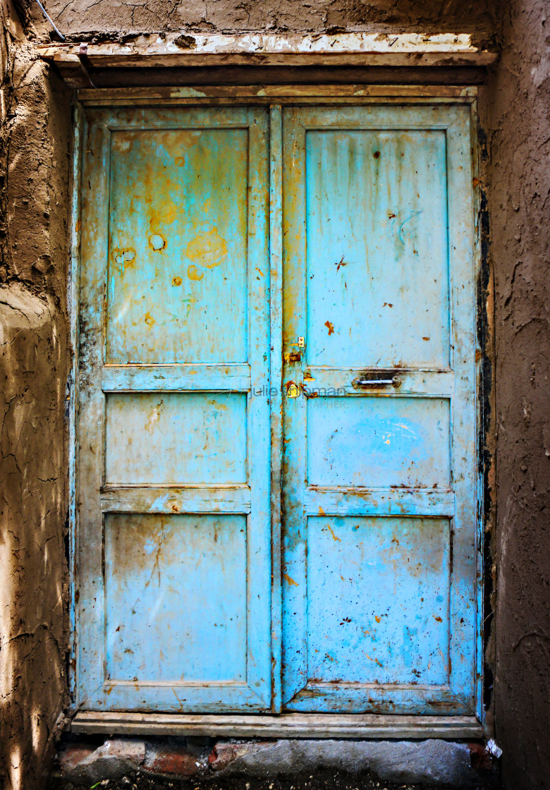 "Mexican Door" stock image