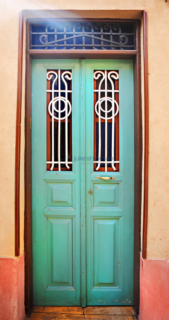 "Mexican Door" stock image