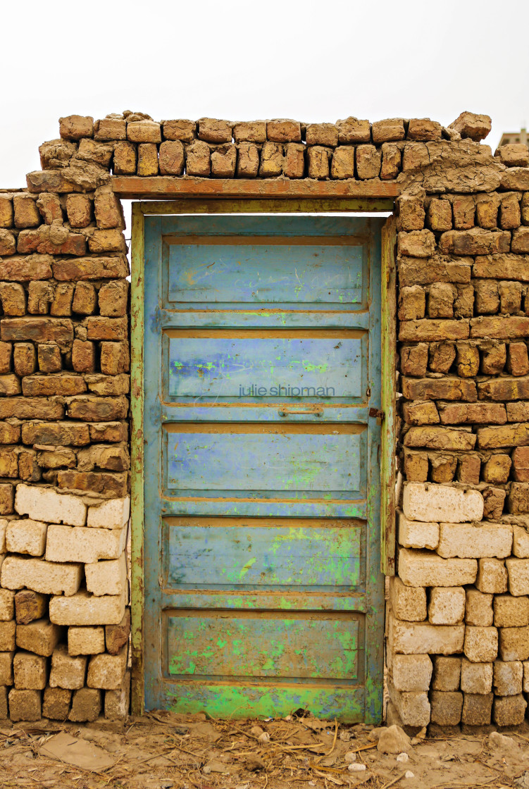 "Mexican Door" stock image