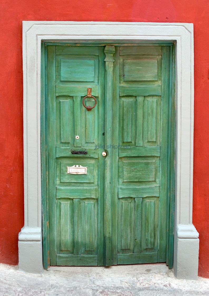 "Mexican Door" stock image