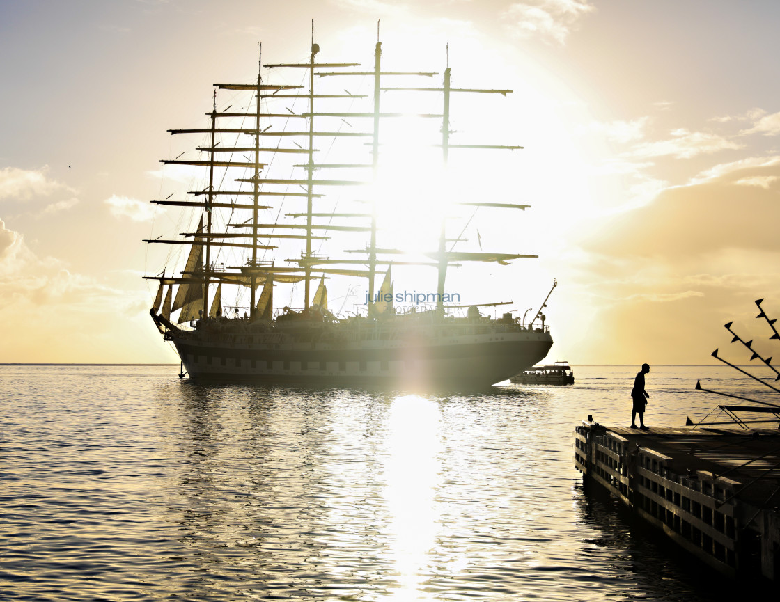 "Sailboat Silouette" stock image