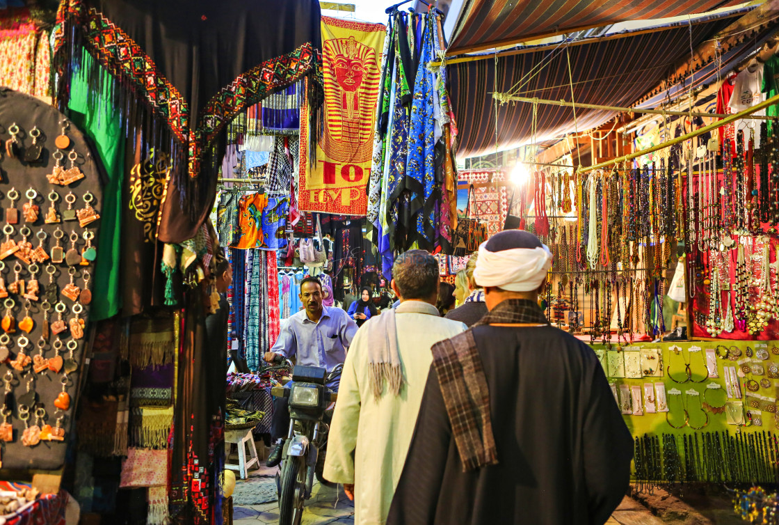 "Night Market" stock image