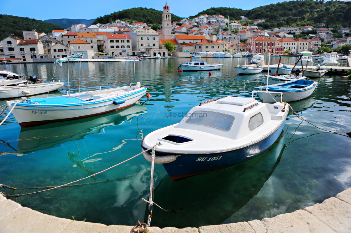 "At the Dock" stock image