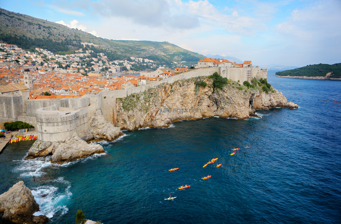 "Kayak Dubrovnick" stock image