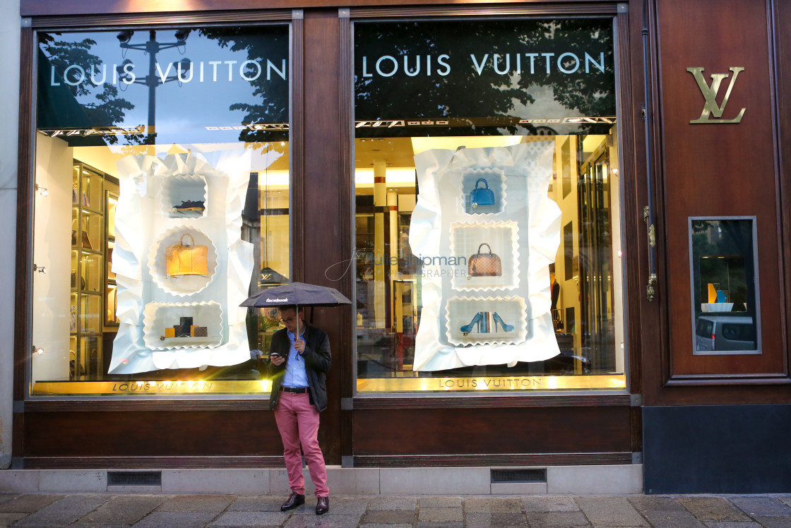 "Louis Vuitton Patron" stock image