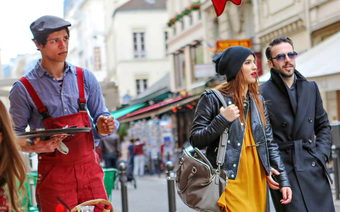 "Cafe in Paris" stock image