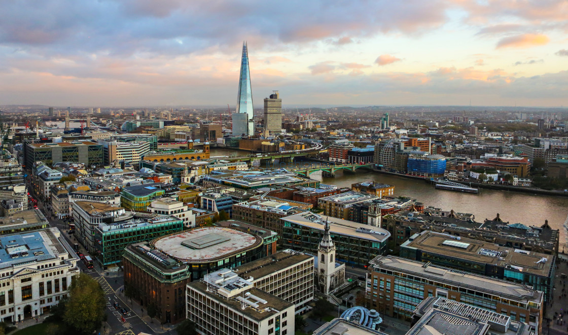 "The City Scape" stock image