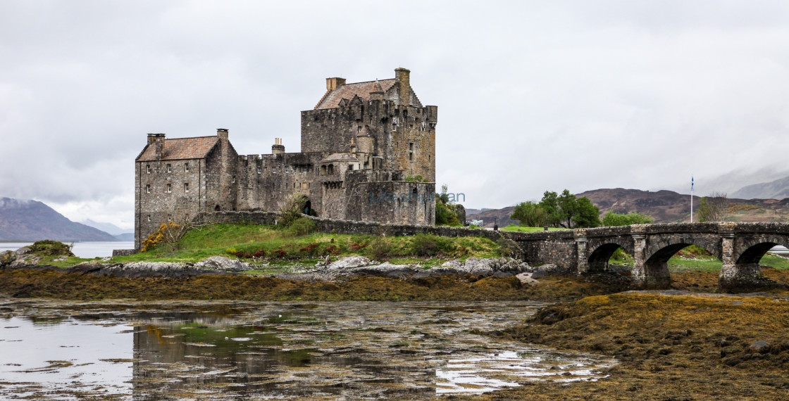 "Castle in Scotland" stock image