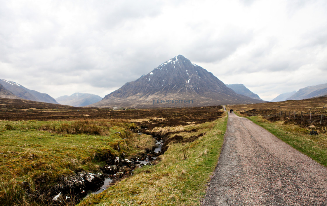 "West Highland Way Trail" stock image