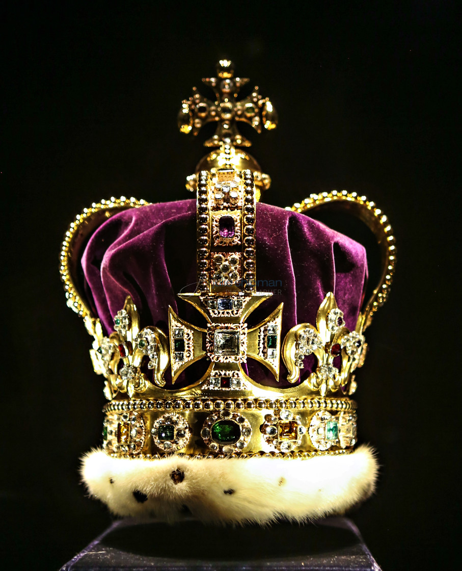 "Royal Crown Jewels" stock image