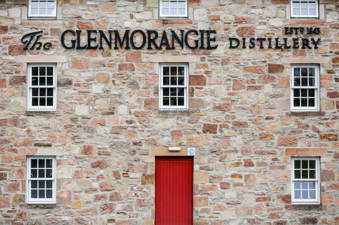 "Glenmorangie Distillery" stock image