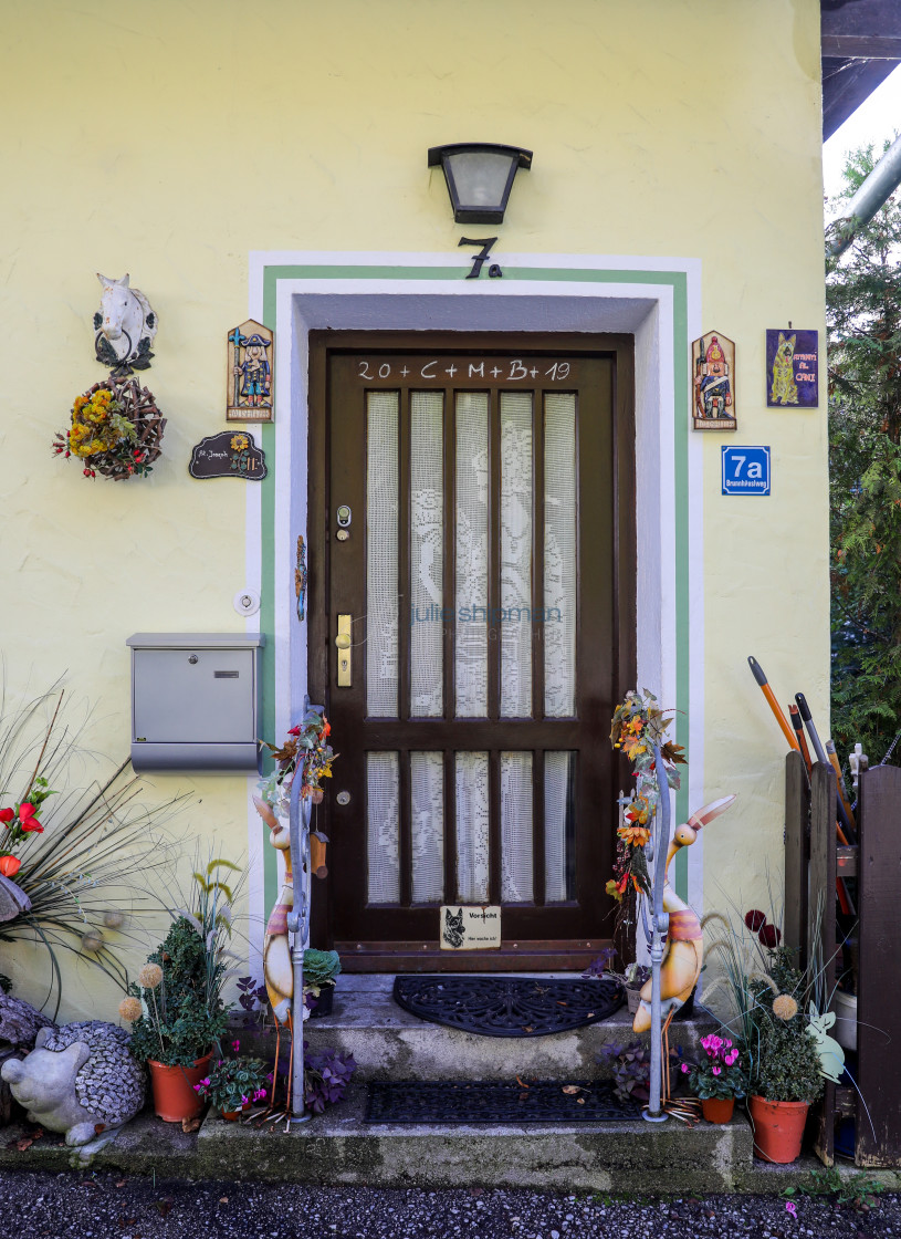 "Door in Bavaria" stock image