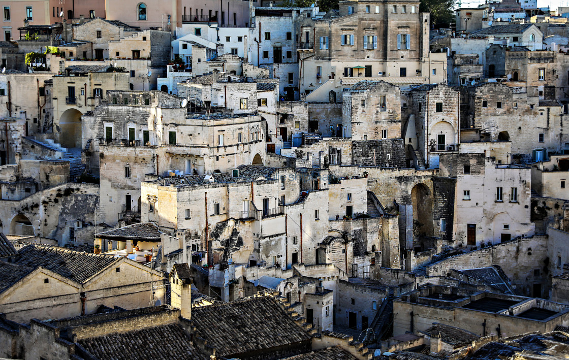 "Ancient City of Matera" stock image