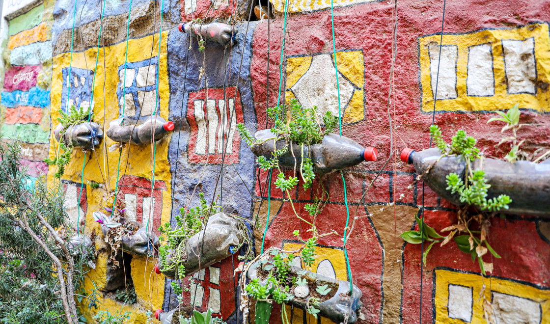 "Street Art in Valparaiso" stock image