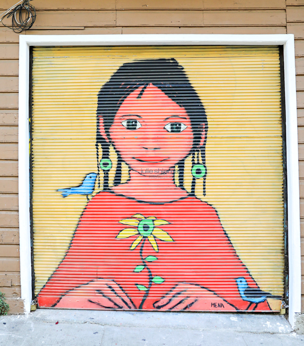 "Street Art in Valparaiso" stock image