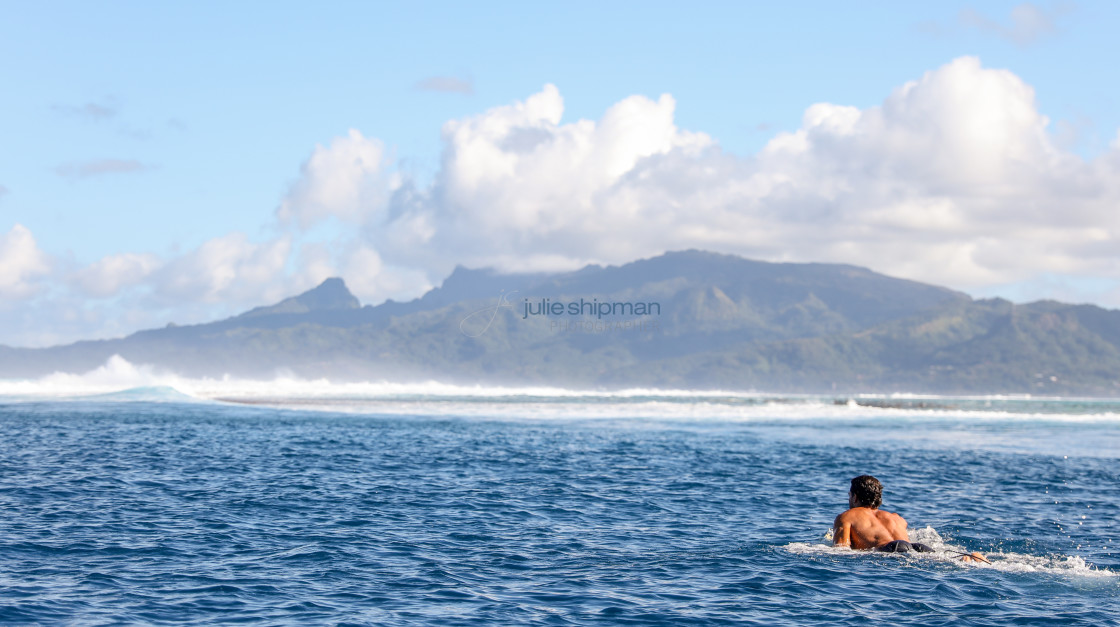 "Scenic Bora Bora and French Polynesia" stock image