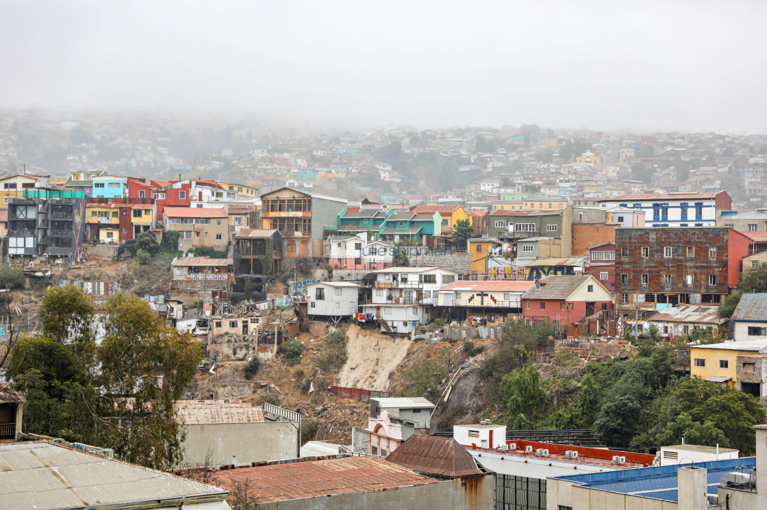 "View of Valparaiso, Chile" stock image