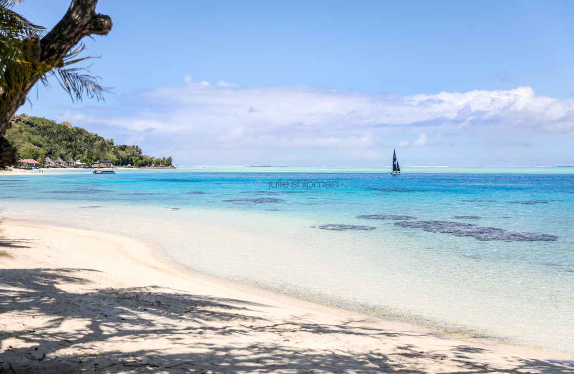 "The Perfect Beach" stock image