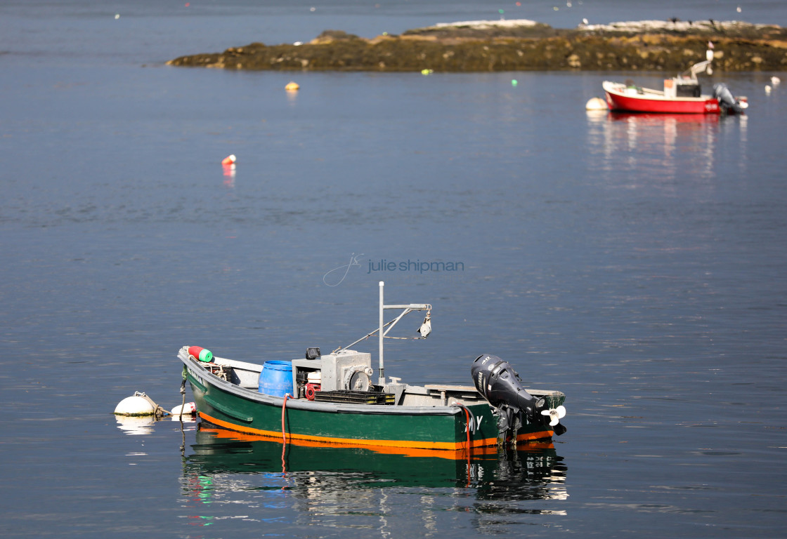 "Lobster Boat" stock image