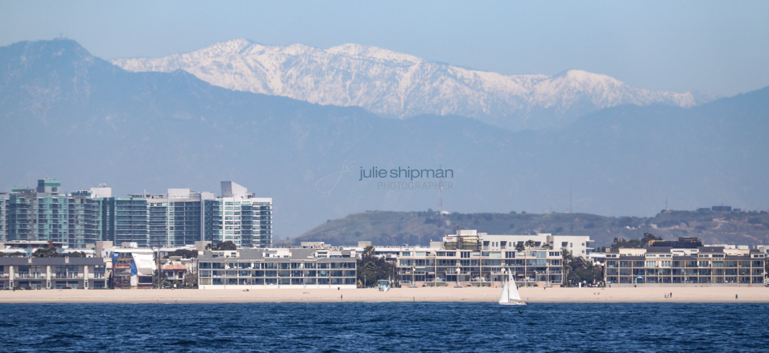 "Marina del Rey and Southern California." stock image