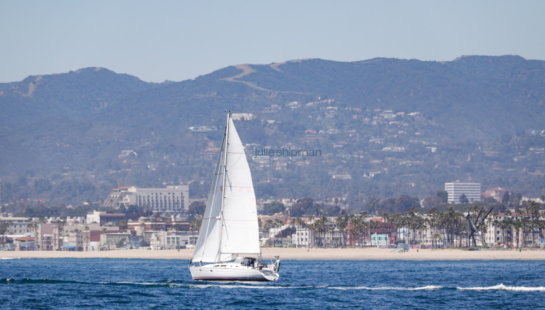 "Marina del Rey and Southern California." stock image