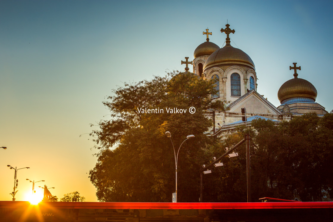 "The Cathedral of the Assumption in Varna" stock image