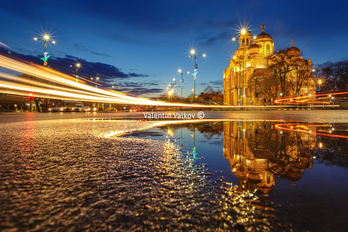 "The Cathedral of the Assumption in Varna" stock image