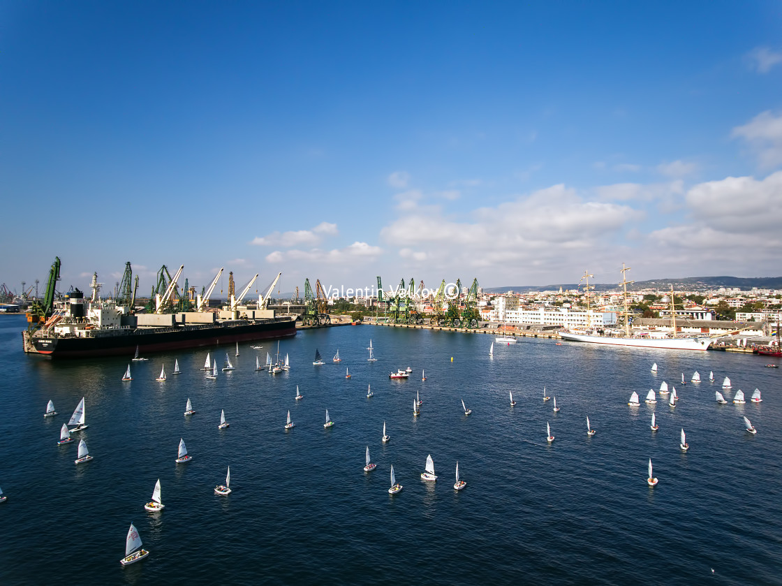 "Varna, Bulgaria - October 2, 2016: Black Sea Tall Ships Regatta," stock image